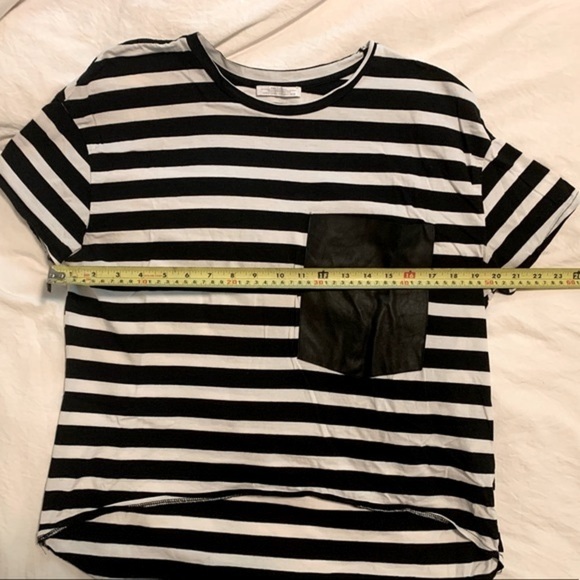 ZARA | Striped Oversized T-Shirt - Picture 7 of 8